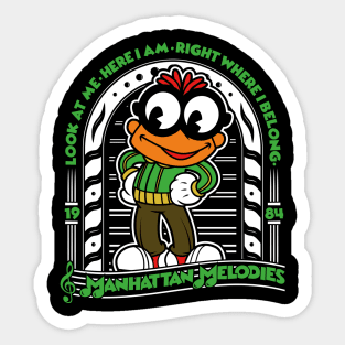 Scooter Muppets Manhattan Melodies Sticker